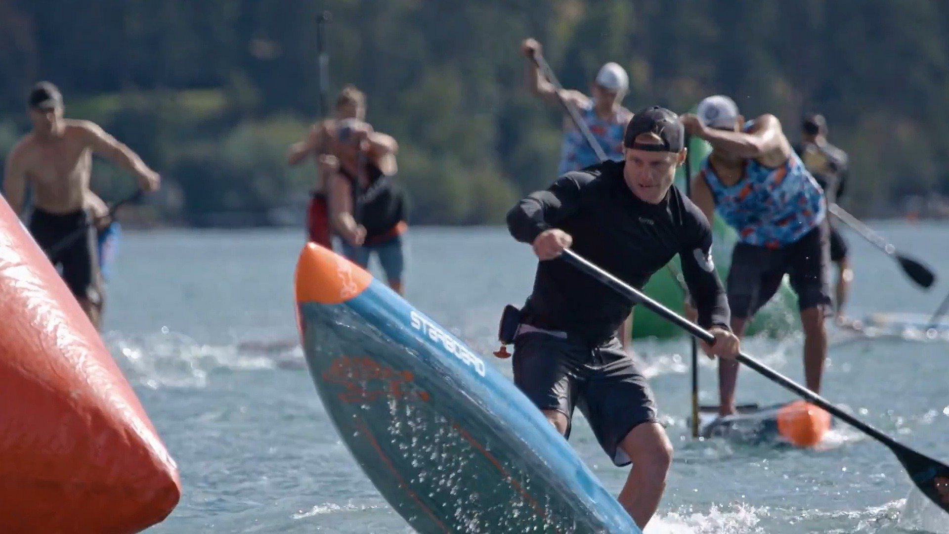 Battle of the Paddle SUP Race in California