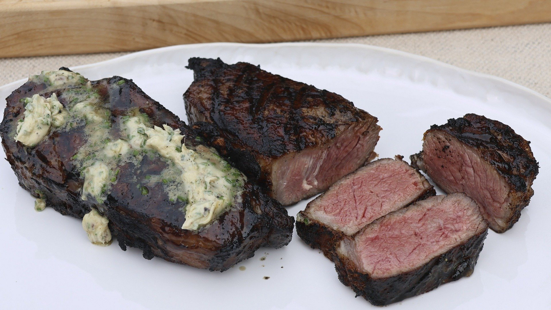 Steak and Bourbon on the Rocks