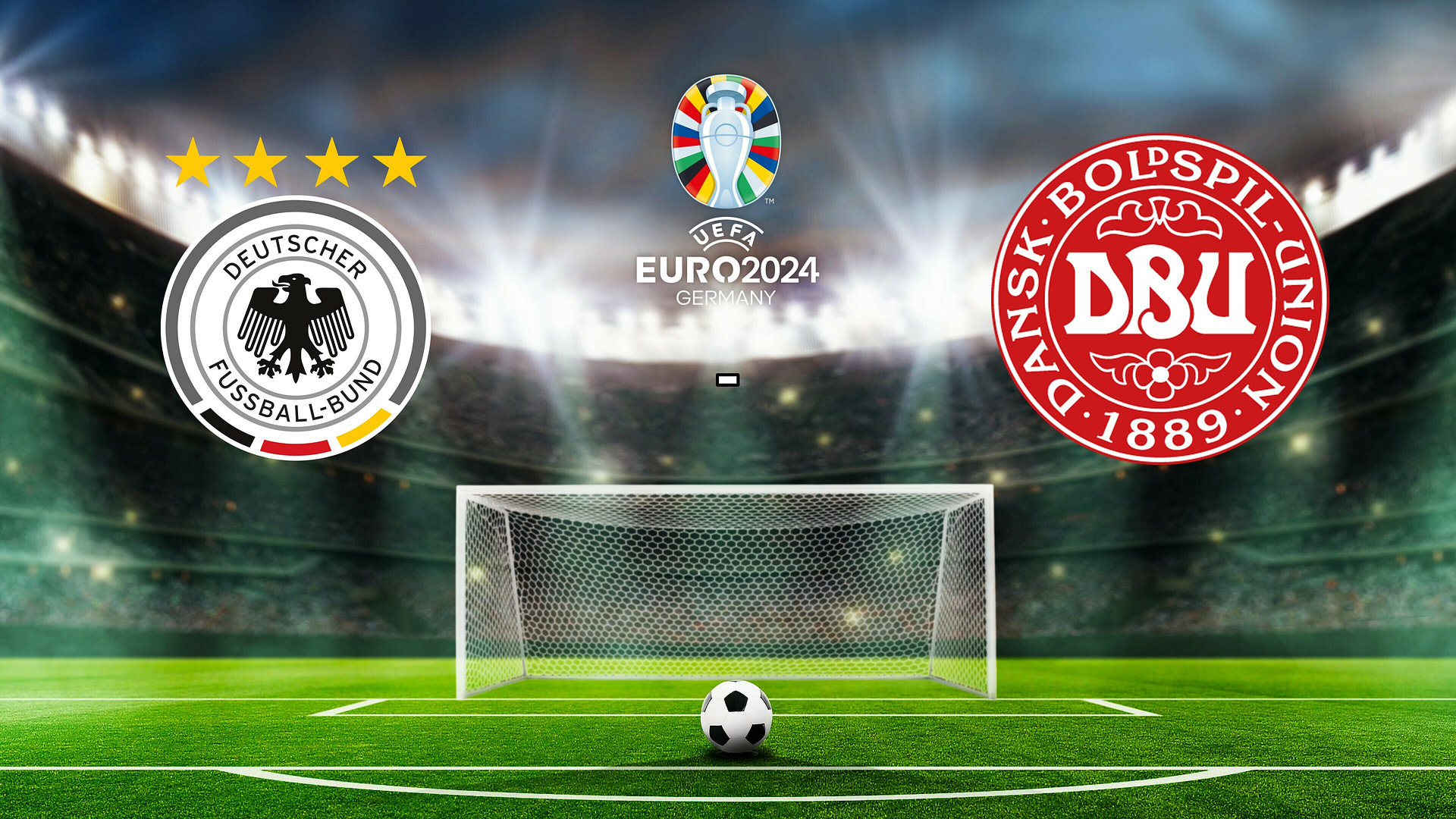UEFA EM 2024: Åttendedelsfinale: Tyskland - Danmark