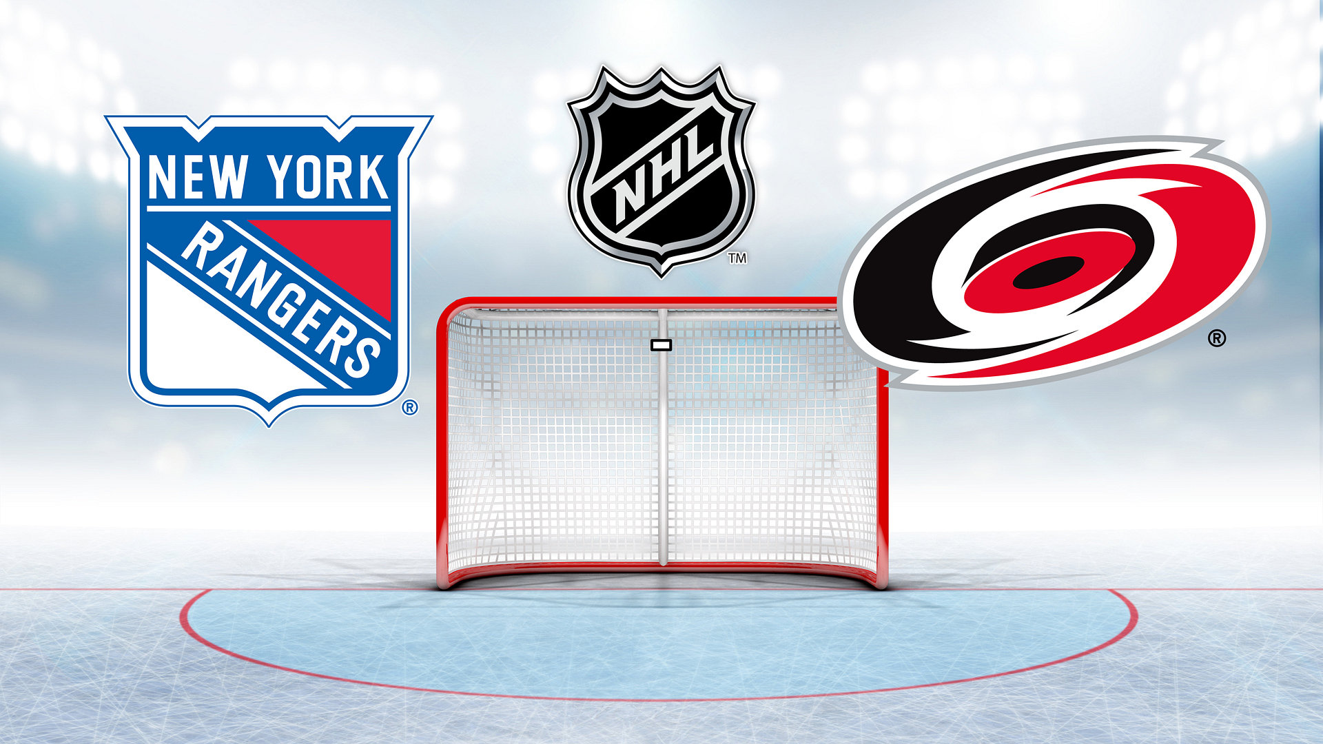 NHL Hockey: New York Rangers - Carolina Hurricanes