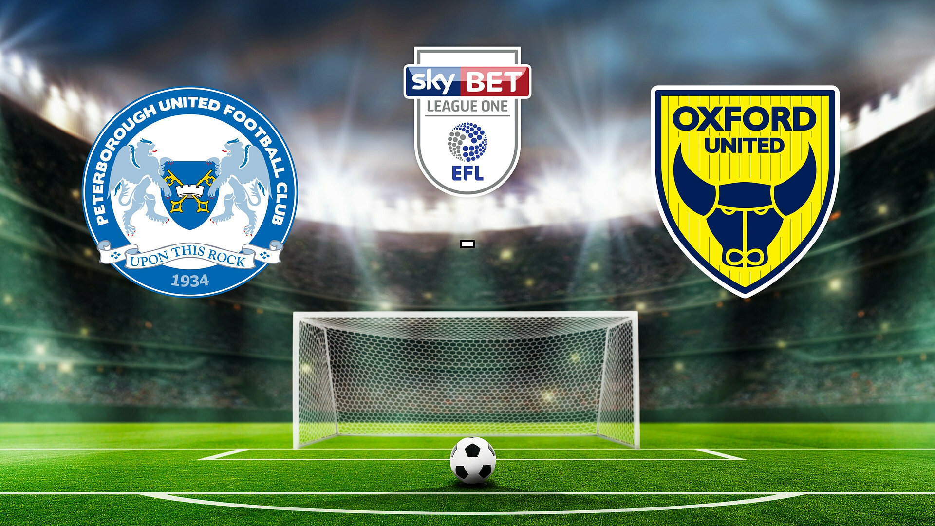 Fotball: Engelsk League One: Peterborough United - Oxford United