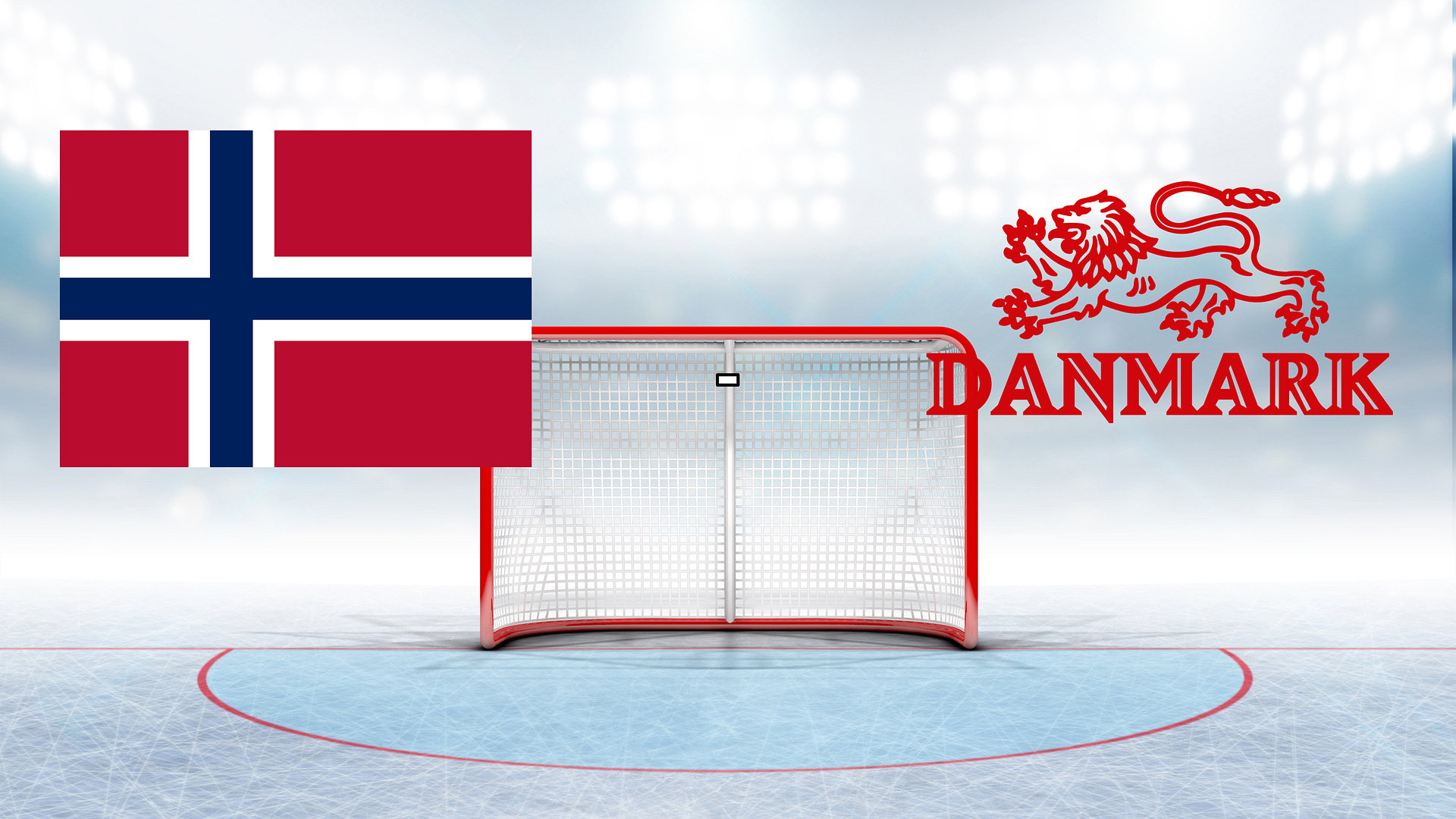 Hockey: Norge - Danmark