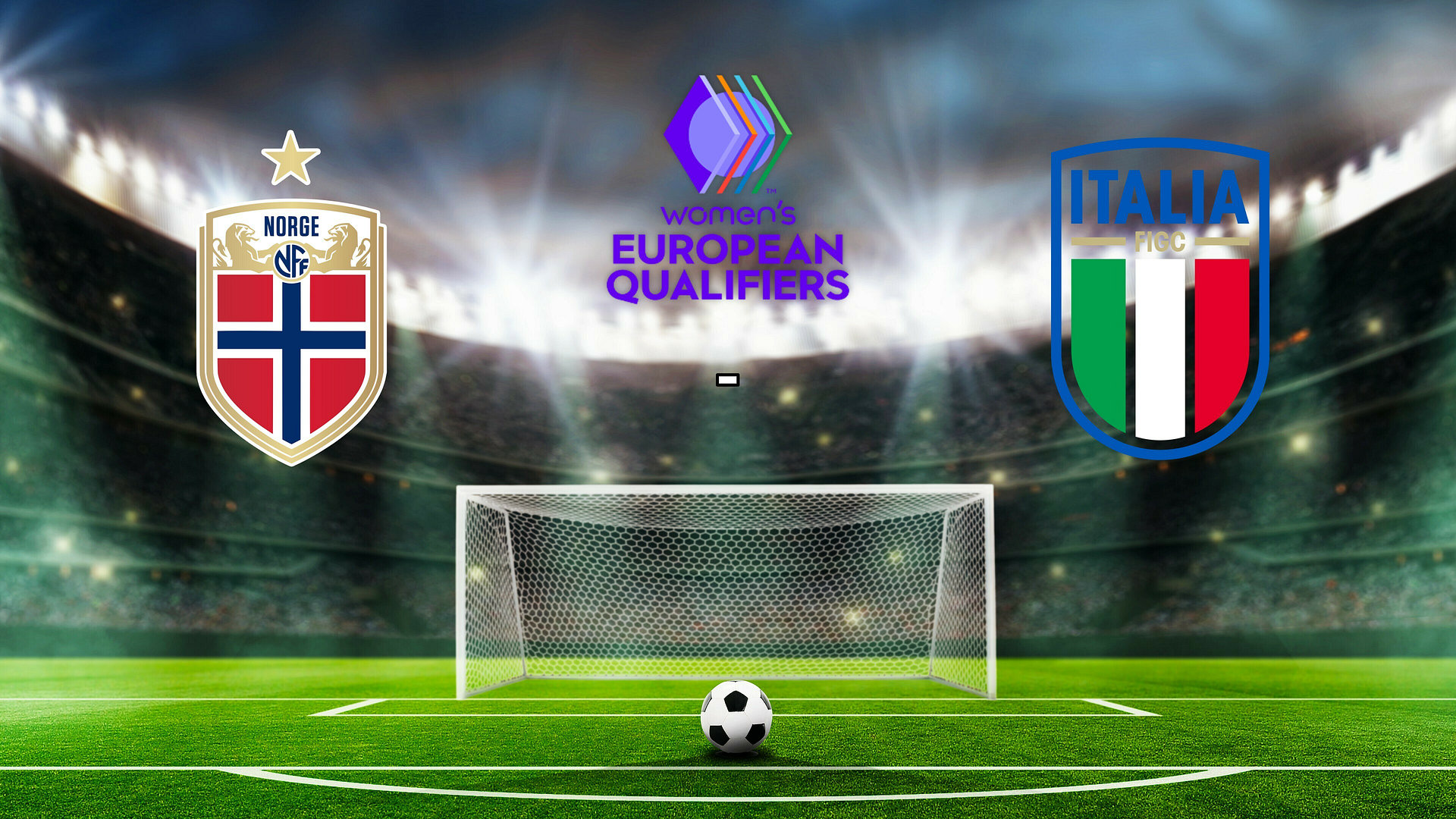 Telia Play UEFA EMKval 2025 Kvinner Italia