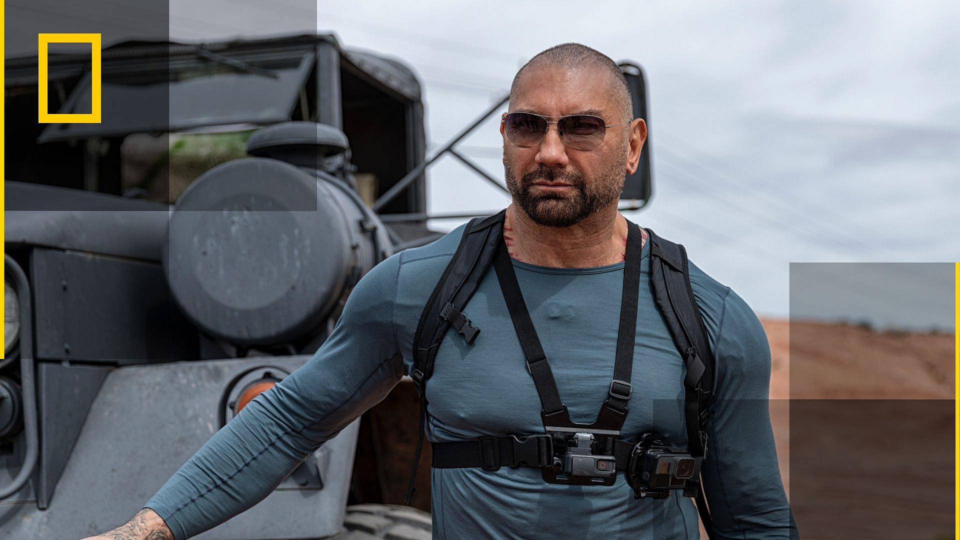 Dave Bautista i Glen Canyon i Arizona