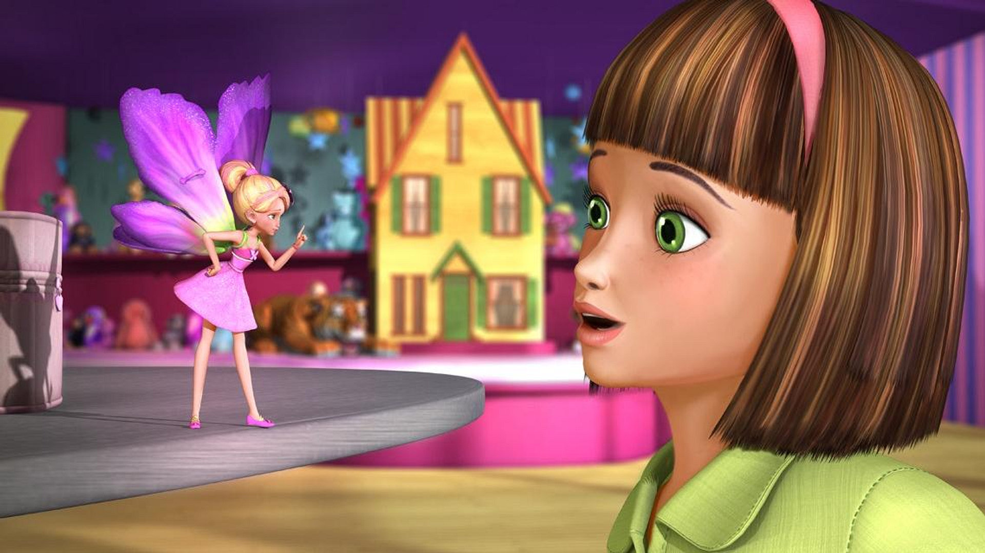 Barbie presenterer Tommelise