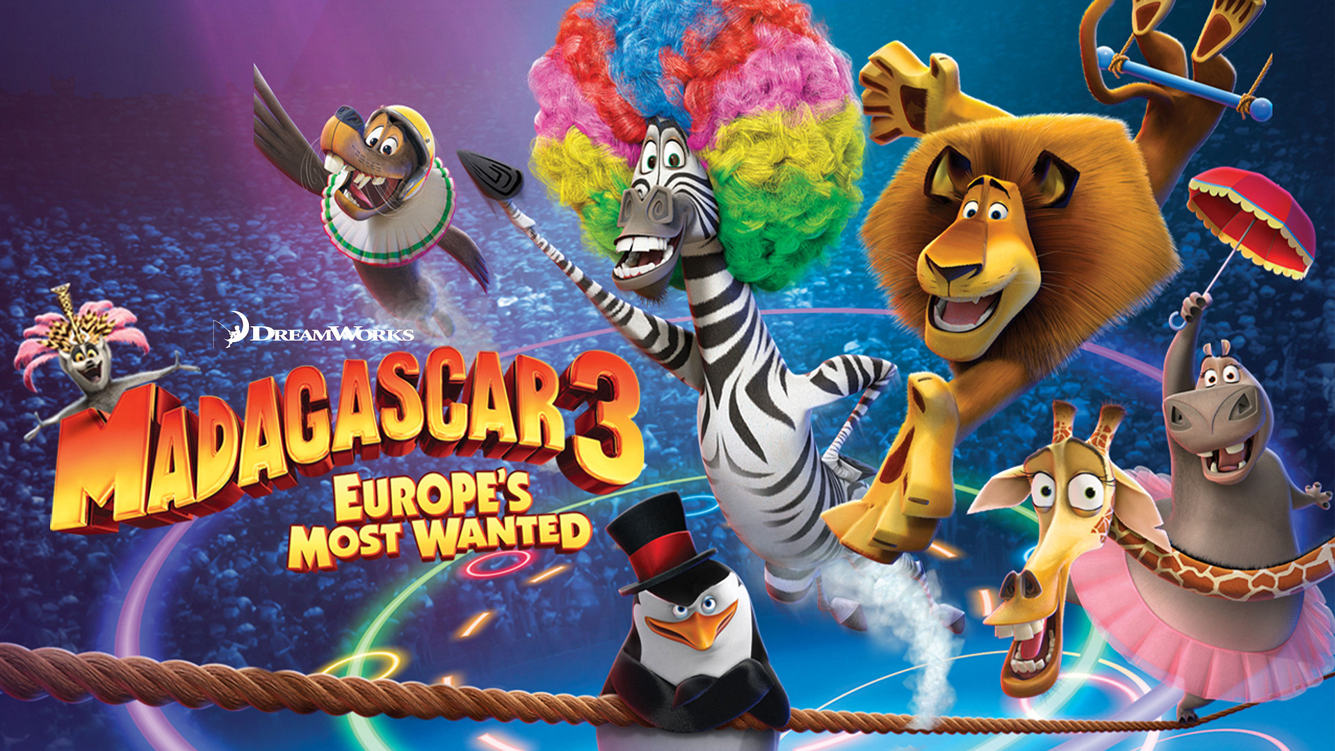 Madagaskar 3 - Full rulle i Europa
