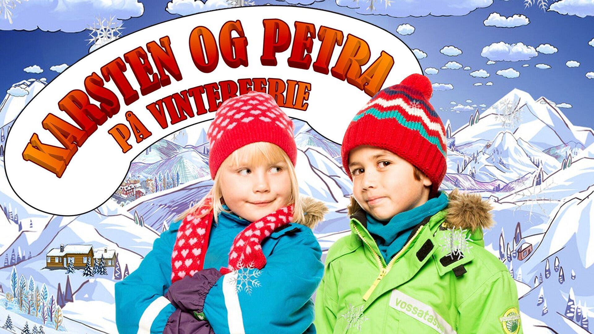 Karsten og Petra på vinterferie (Norsk tale)