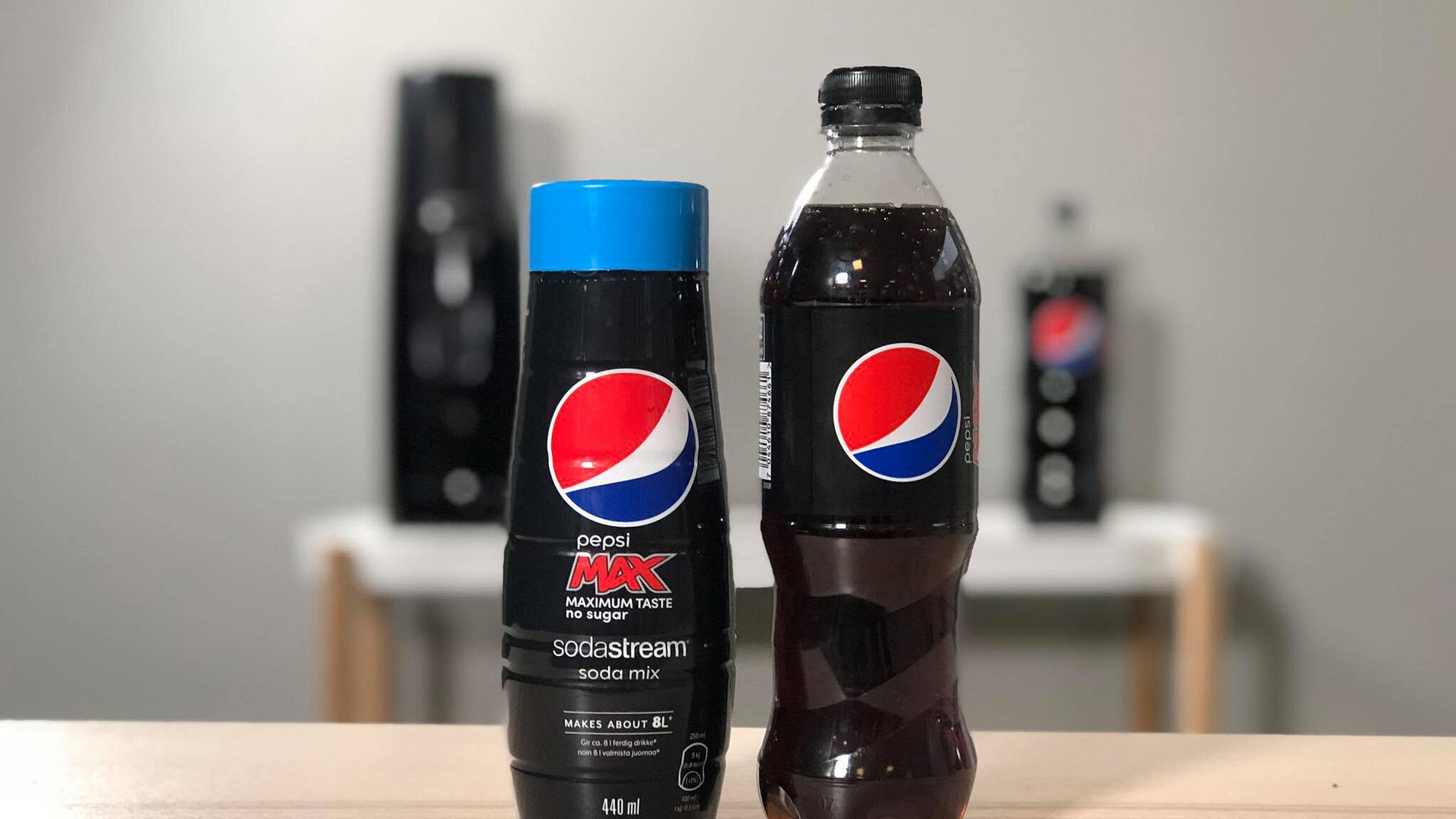 Stor blindtest: Pepsi Max vs. SodaStream