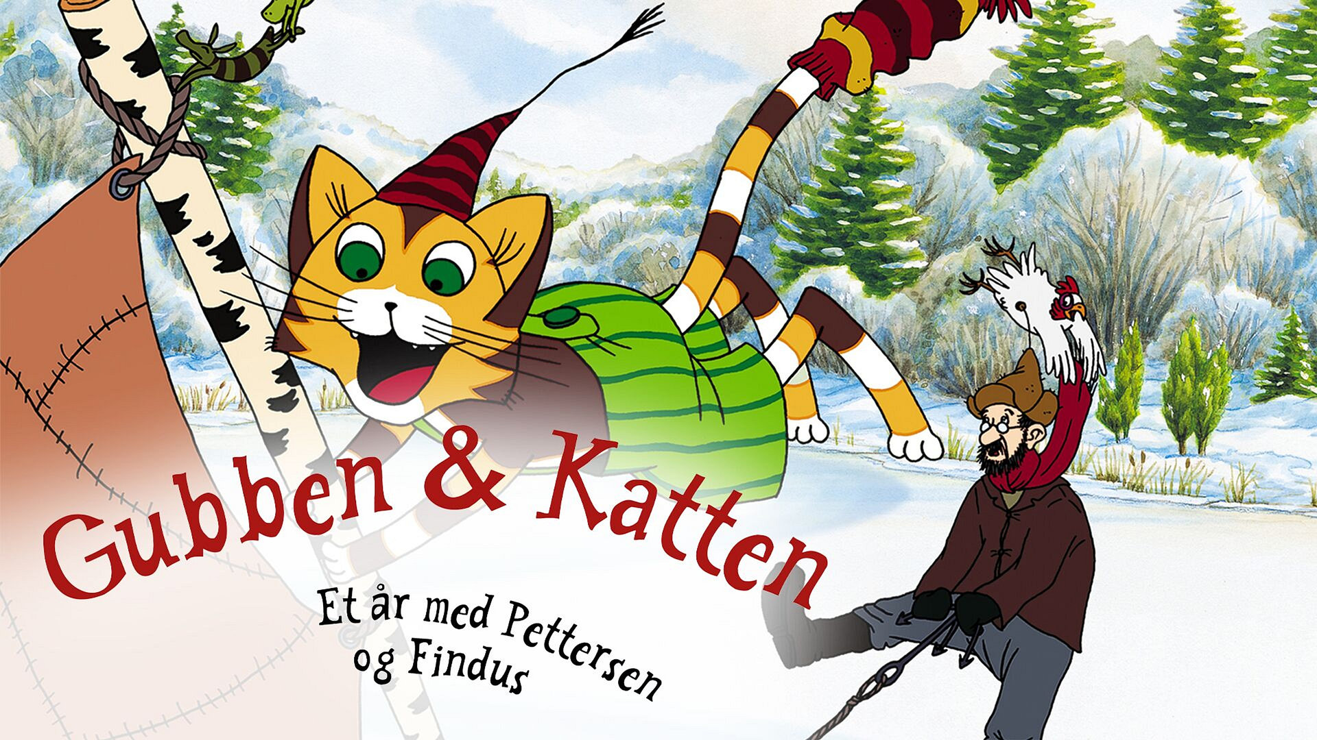 Gubben og katten – Et år med Pettersen og Findus (Norsk tale)
