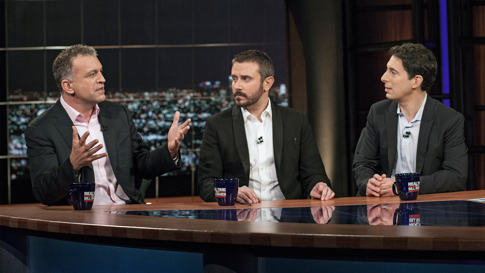 Bill Nye, Dylan Ratigan, Jeremy Scahill, Eric Klinenberg, Mayim Bialik