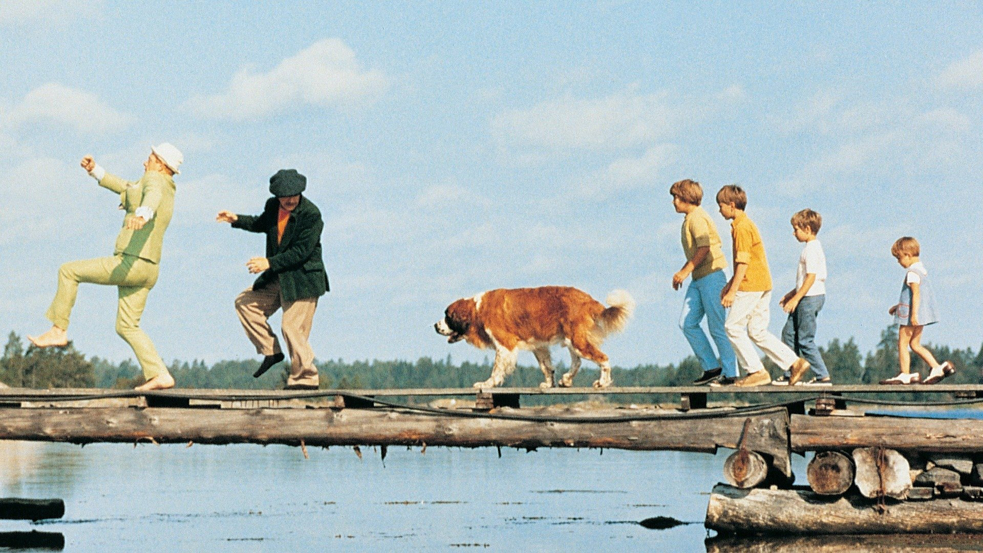 Saltkråkan - Skrållan, Ruskprick og Knorrhane