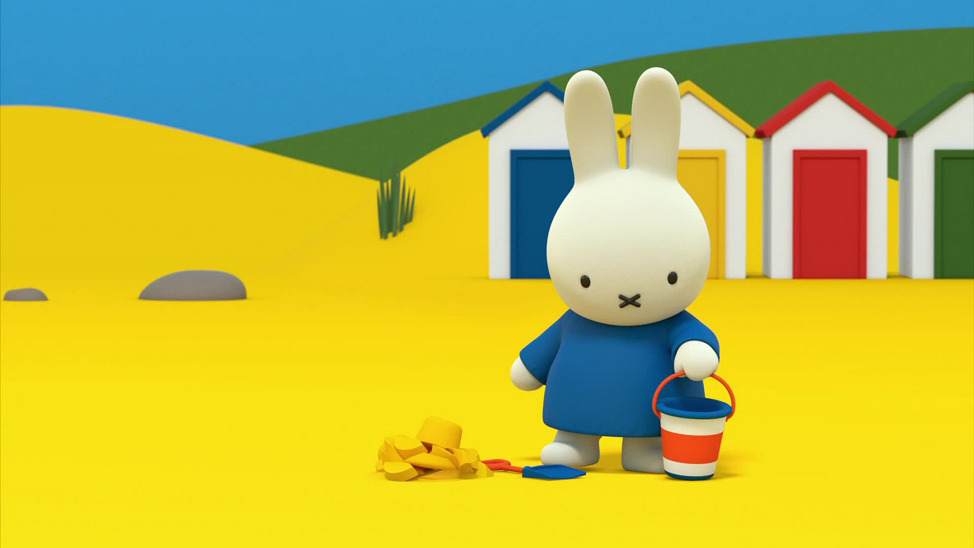 Miffys eventyr - store og små Vol 2 - Miffy drar på stranden