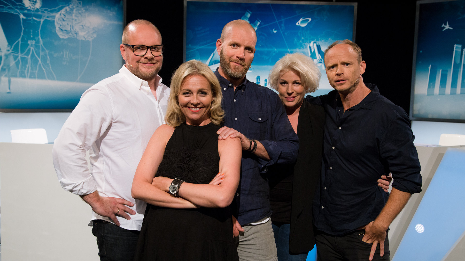 Steinar Sagen, Anne-Kat. Hærland og Linn Skåber