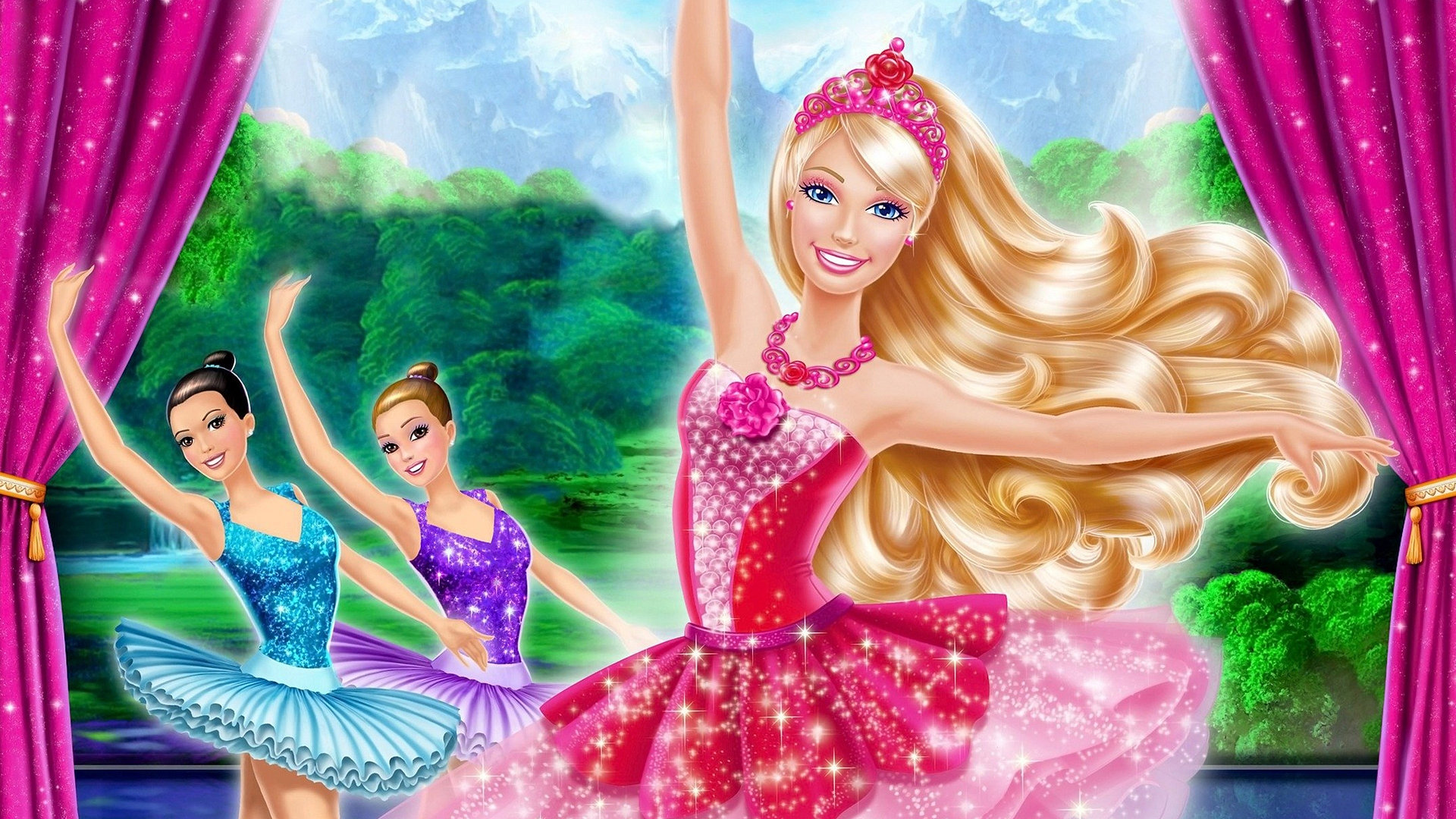 Barbie Og De Rosa Ballettskoene