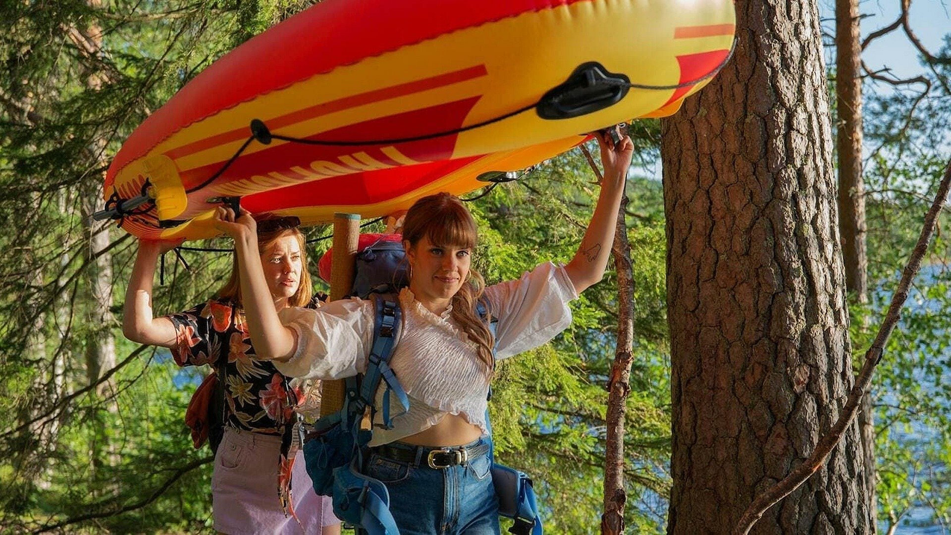 Two Girls and a Boat