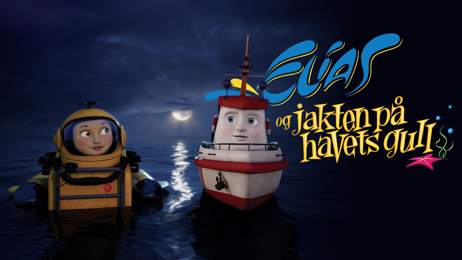 Elias og jakten på havets gull (Norsk tale)