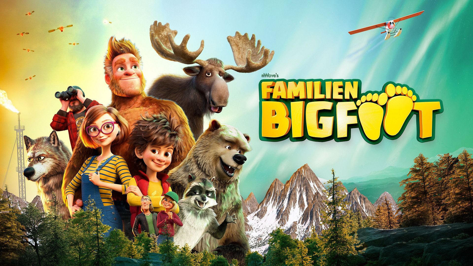 Familien Bigfoot (Norsk tale)