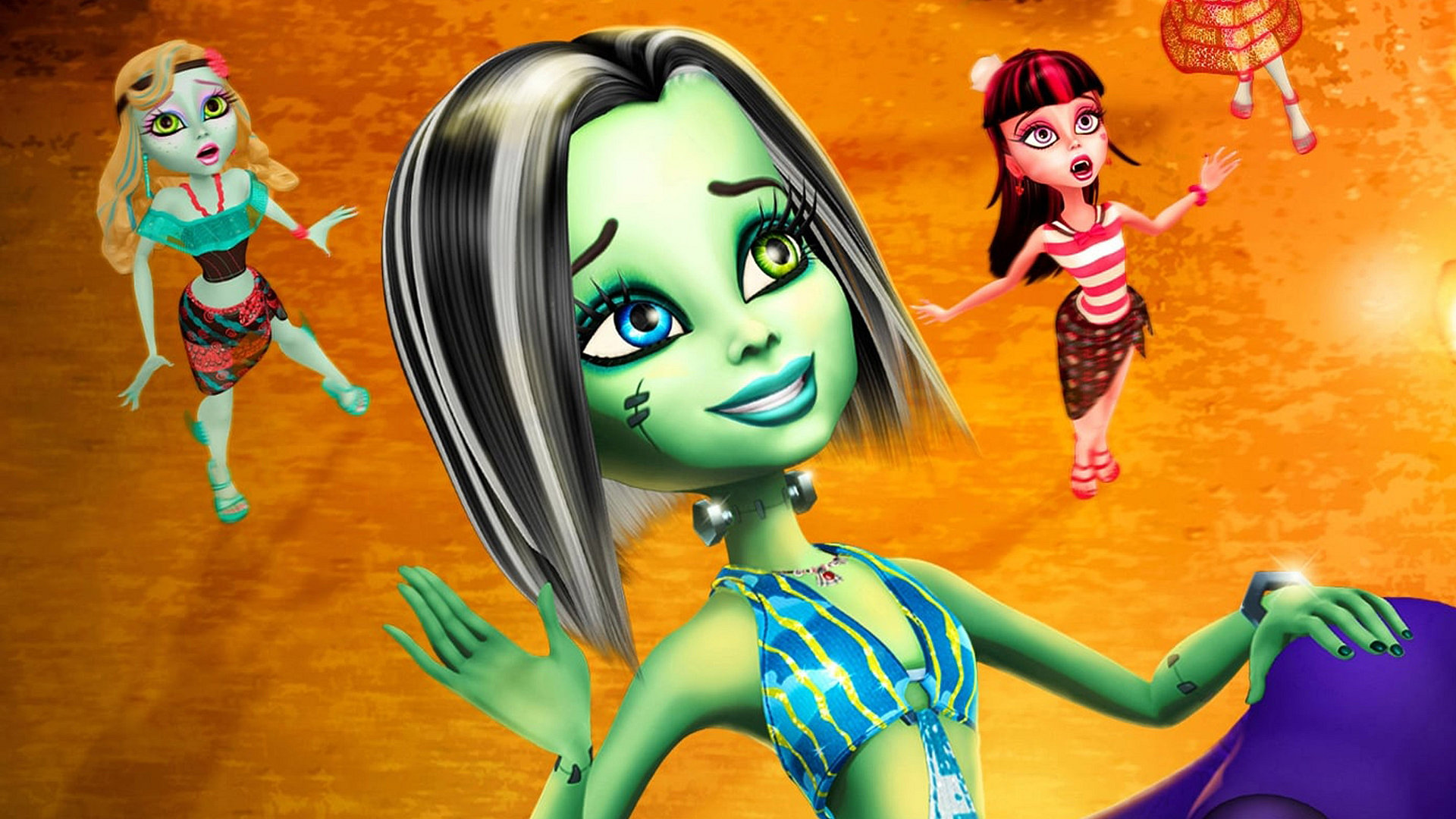 Monster High - Flykten från dödskallestranden - Svenskt tal